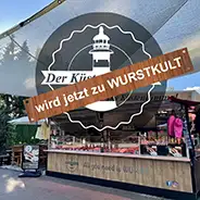 Küstenlümmel / Wurstkult Stand im Südsee-Camp